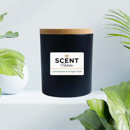 Lemongrass & Ginger Calm Scented Candle