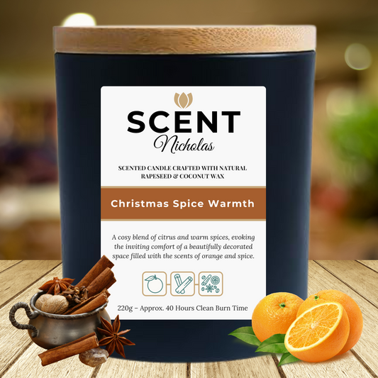 Christmas Spice Warmth Scented Candle