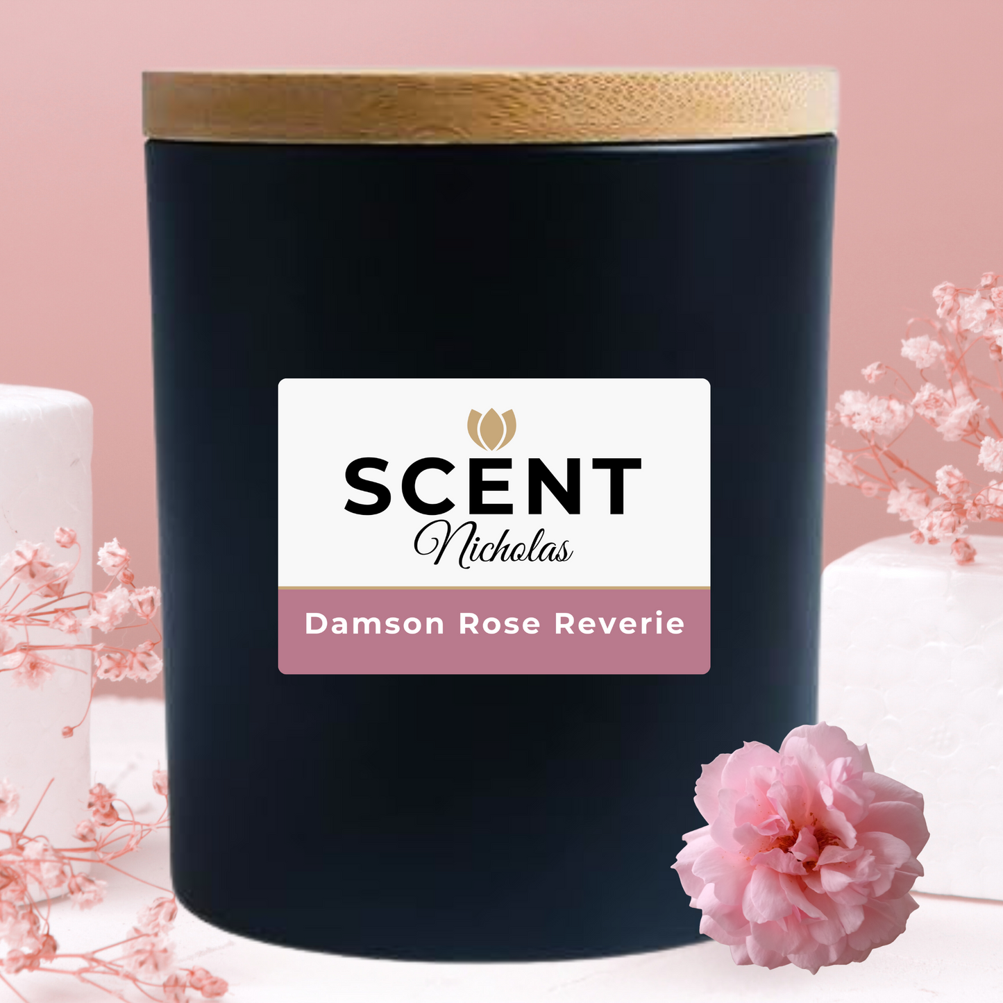 Damson Rose Reverie Scented Candle